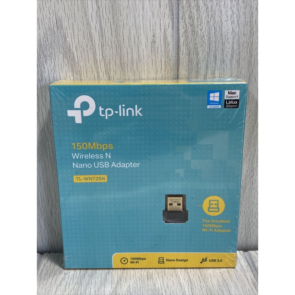 TP-Link 150Mbps Wireless N Nano USB Adapter TL-WN725N